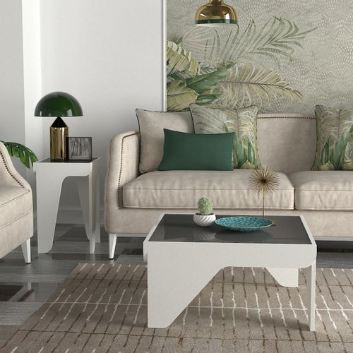 Mezzo White Coffee Table slika 2