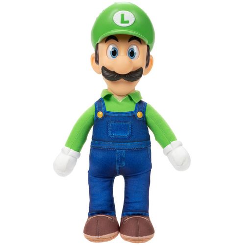 Super Mario Bros The Movie Luigi plush toy 30cm slika 7