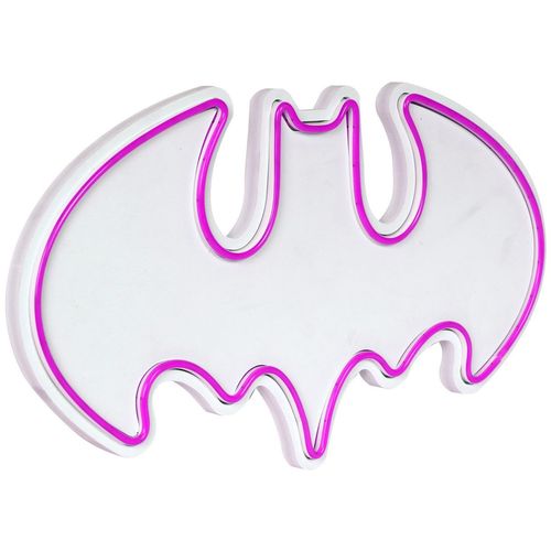 Wallity Ukrasna plastična LED rasvjeta, Batman Bat Light - Pink slika 13