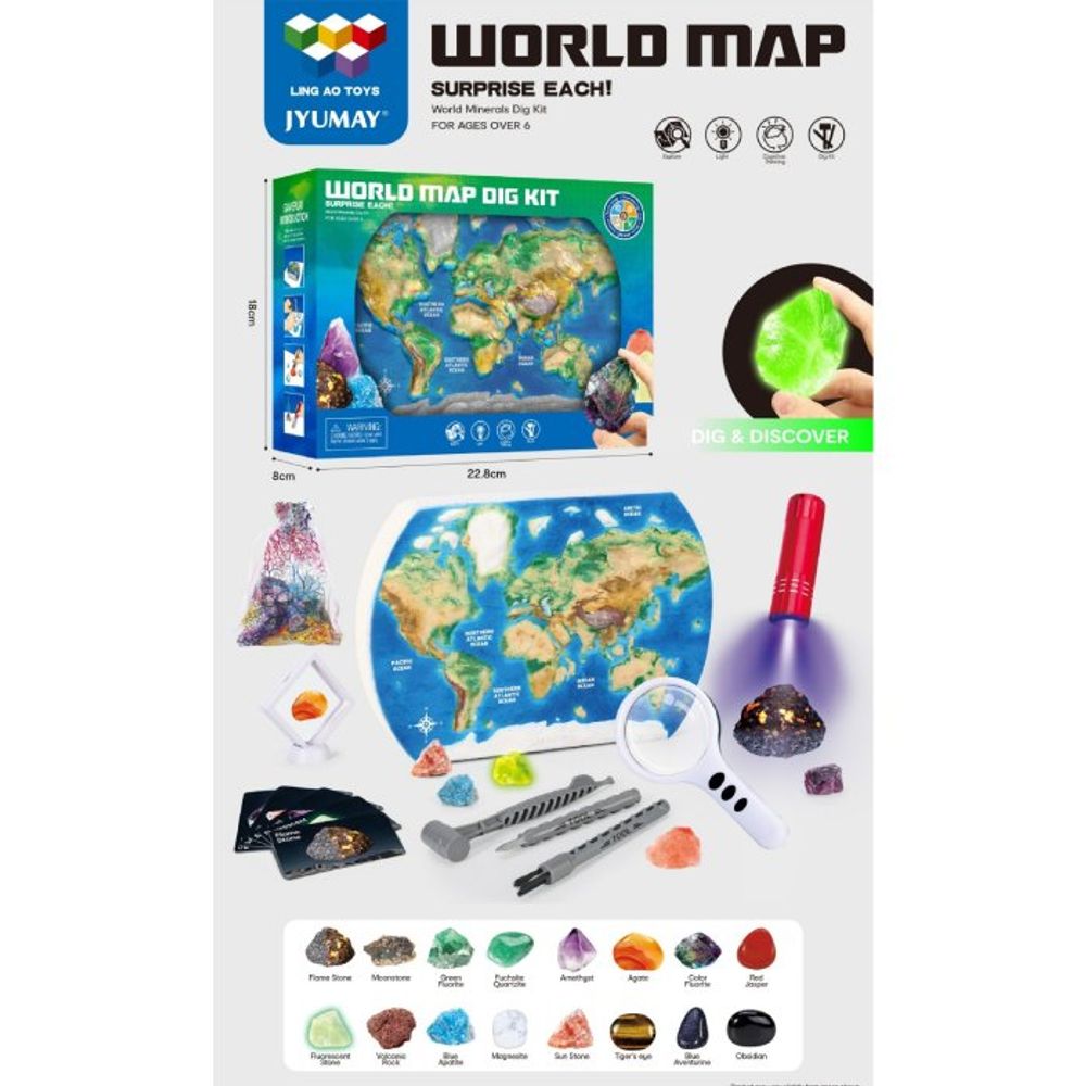 STEM mapa svijeta 920 slika 1