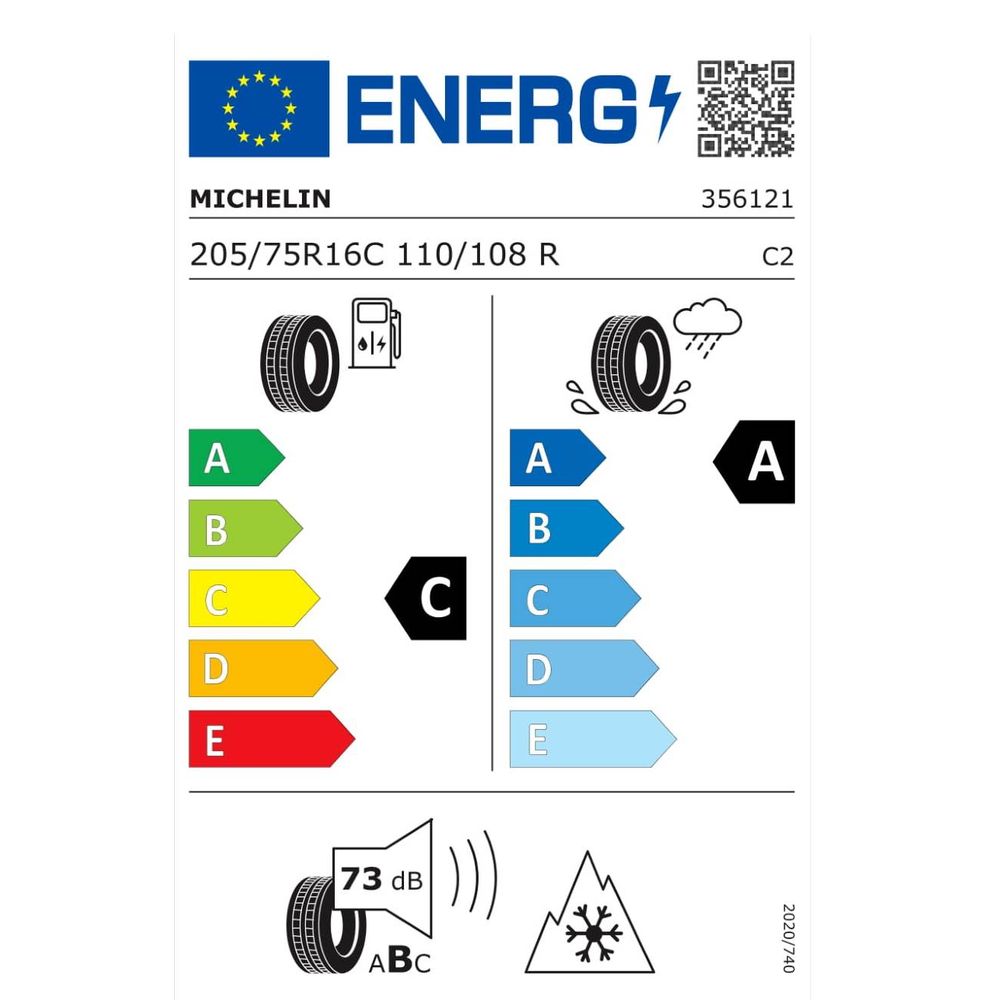 Michelin Guma 205/75r16c 110/108r agilis crossclimate tl cjelogodisnje kombi i polu gume slika 3