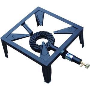 Industrijski plamenik kvadratni na postolju POWERFIRE 4S, 30x30x14cm