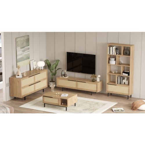 ON21-SU Oak Living Room Furniture Set slika 3