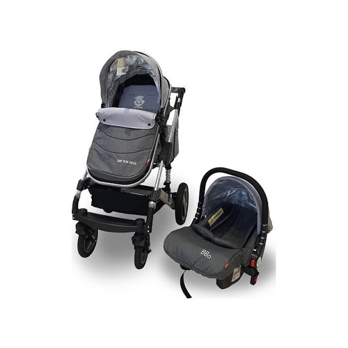 BBO Kolica za bebe GS-t106 Matrix set - siva slika 1