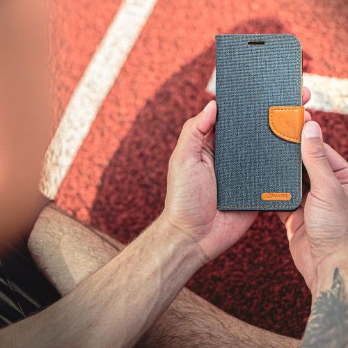 CANVAS Book case za XIAOMI Redmi 9AT / Redmi 9A navy plava slika 5