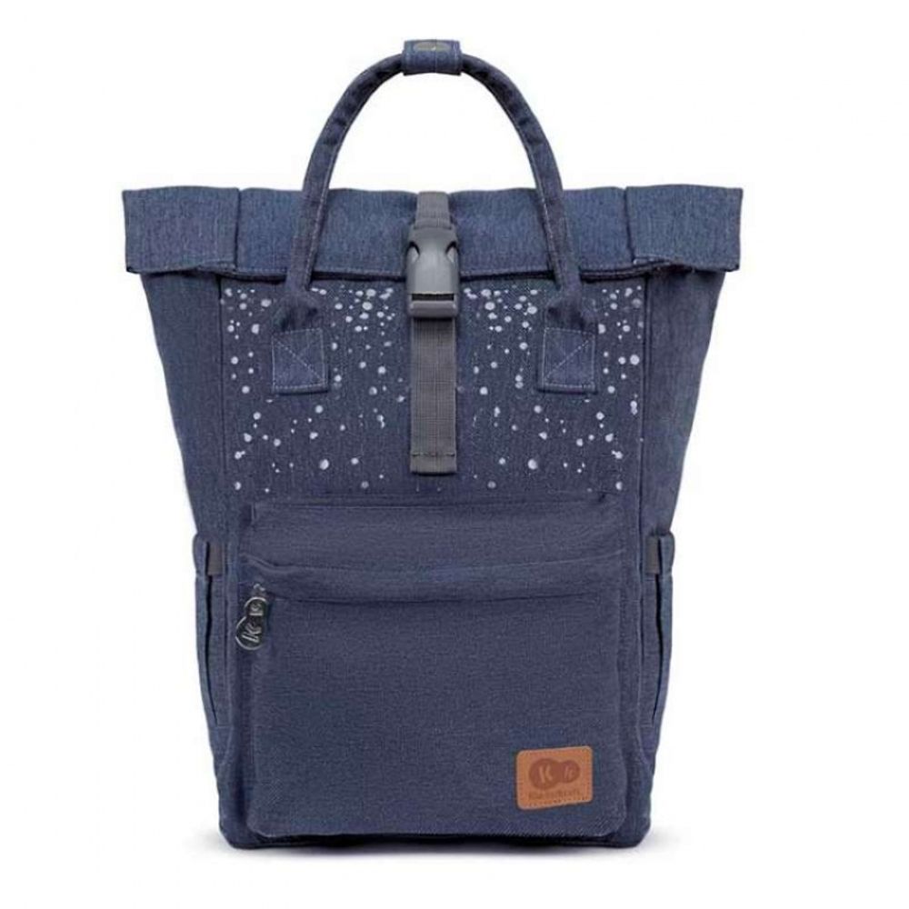 Kinderkraft Ruksak za mame MOONPACK, Denim slika 1