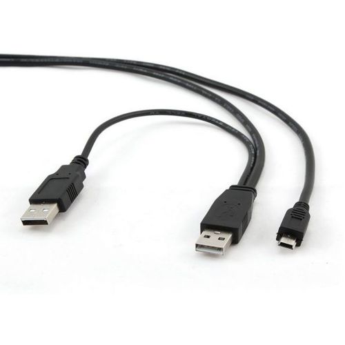 CCP-USB22-AM5P-3 Gembird Dual USB 2.0 A-plug to MINI 5pina kabl 0.9m slika 1