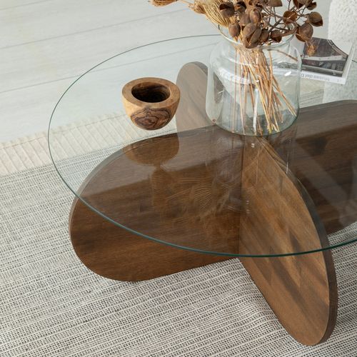 Bubble 2 - Walnut Walnut Coffee Table slika 4