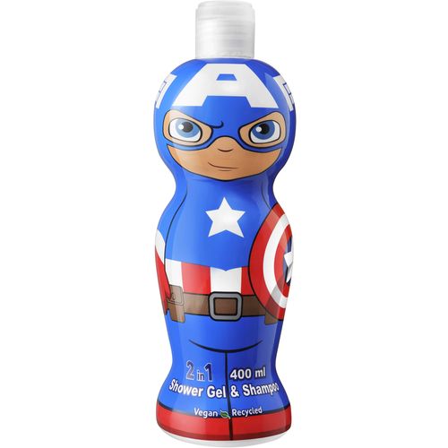 AIR VAL gel za tuširanje i šampon Captain America 1D 400ml slika 1