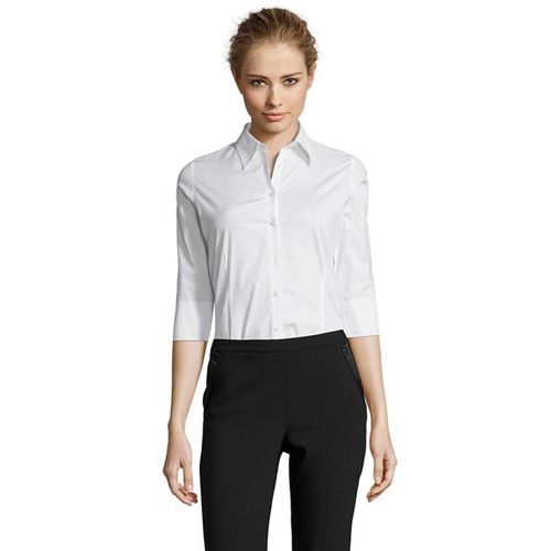 EFFECT ženska košulja sa 3/4 rukavima - Bela, XL  slika 1