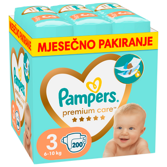 Pampers Premium Care XXL mjesečno pakiranje