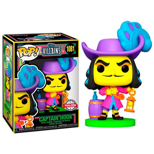 POP figure Disney Villains Hook Black Light Exclusive slika 3