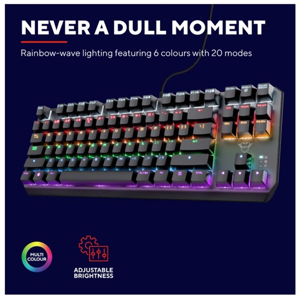 Trust GXT834  meh. tastatura TKL Callaz slika 3
