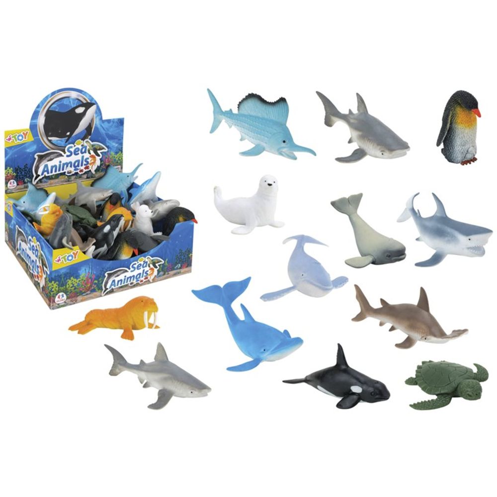 Globo W'Toy Gumene morske životinje Sea Animals, Sorto slika 1