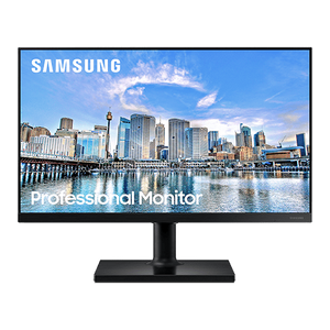 Samsung monitor LF24T450FQRXEN 24" IPS 1920x1080 75Hz 5ms HDMIx2 DP USB Freesync pivot visina crna