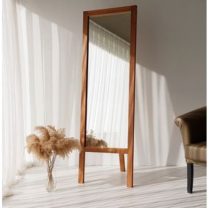 A42 Oak Cheval Mirror