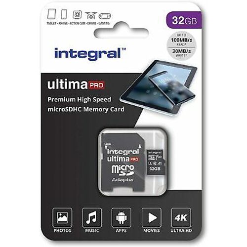 Integral High Speed Micro SD kartica V30 UHS-I U3, 32 GB slika 1