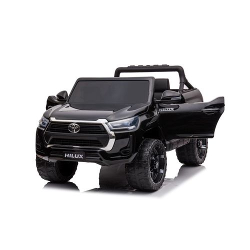 Licencirani auto na akumulator Toyota Hilux DK-HL860 4x4 - crni slika 5