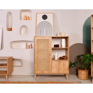 Hazeran Multi Oak Višenamjenski Kabinet