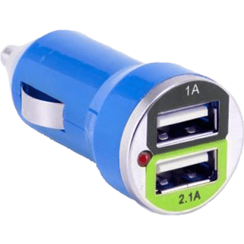 S BOX CC 221, 2.1A, Blue, Car USB Charger slika 1