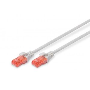 DIGITUS DK-1617-020 CAT 6 U-UTP patch kabel, Cu, LSZH AWG 26/7, dužina 2 m, boja siva