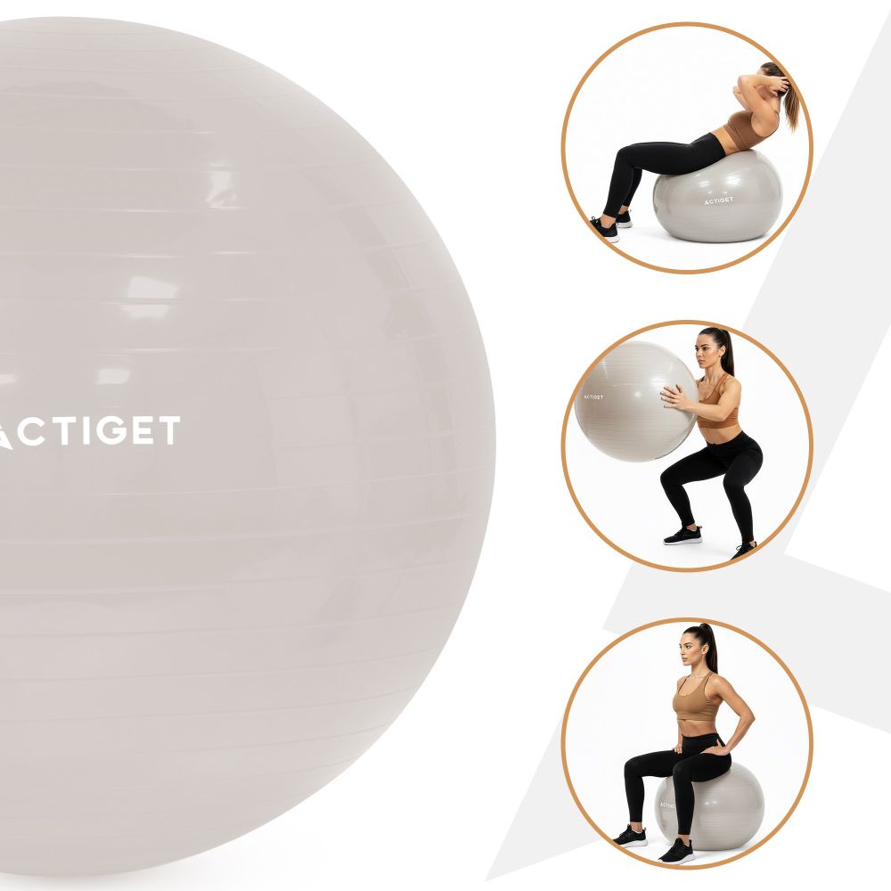ACT0145 LOPTA ZA VJEŽBANJE S PUMPOM 65 CM slika 7