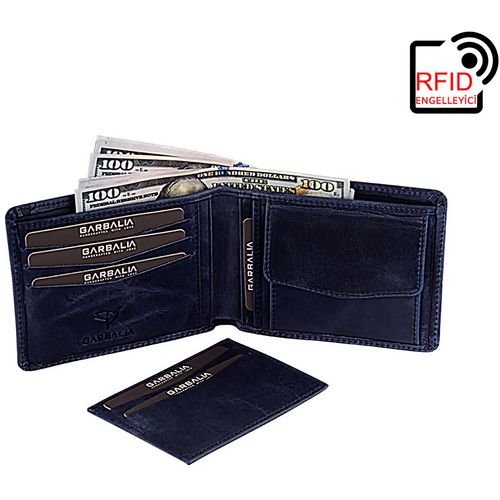 Kanguru - Dark Blue Dark Blue Man's Wallet slika 3