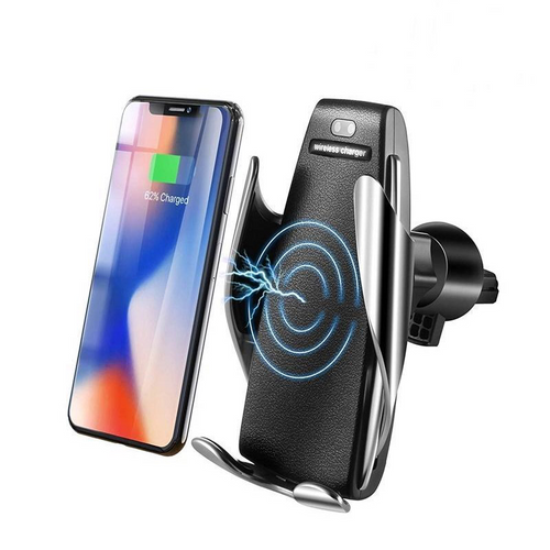 Auto stalak Wireless S5 sa holderom crni slika 1