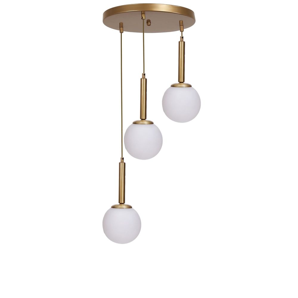 Opviq Luster 881, Bijela, Zlatna slika 3