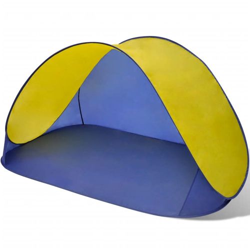 Vanjski sklopivi šator za plažu vodootporna žuta tenda slika 18