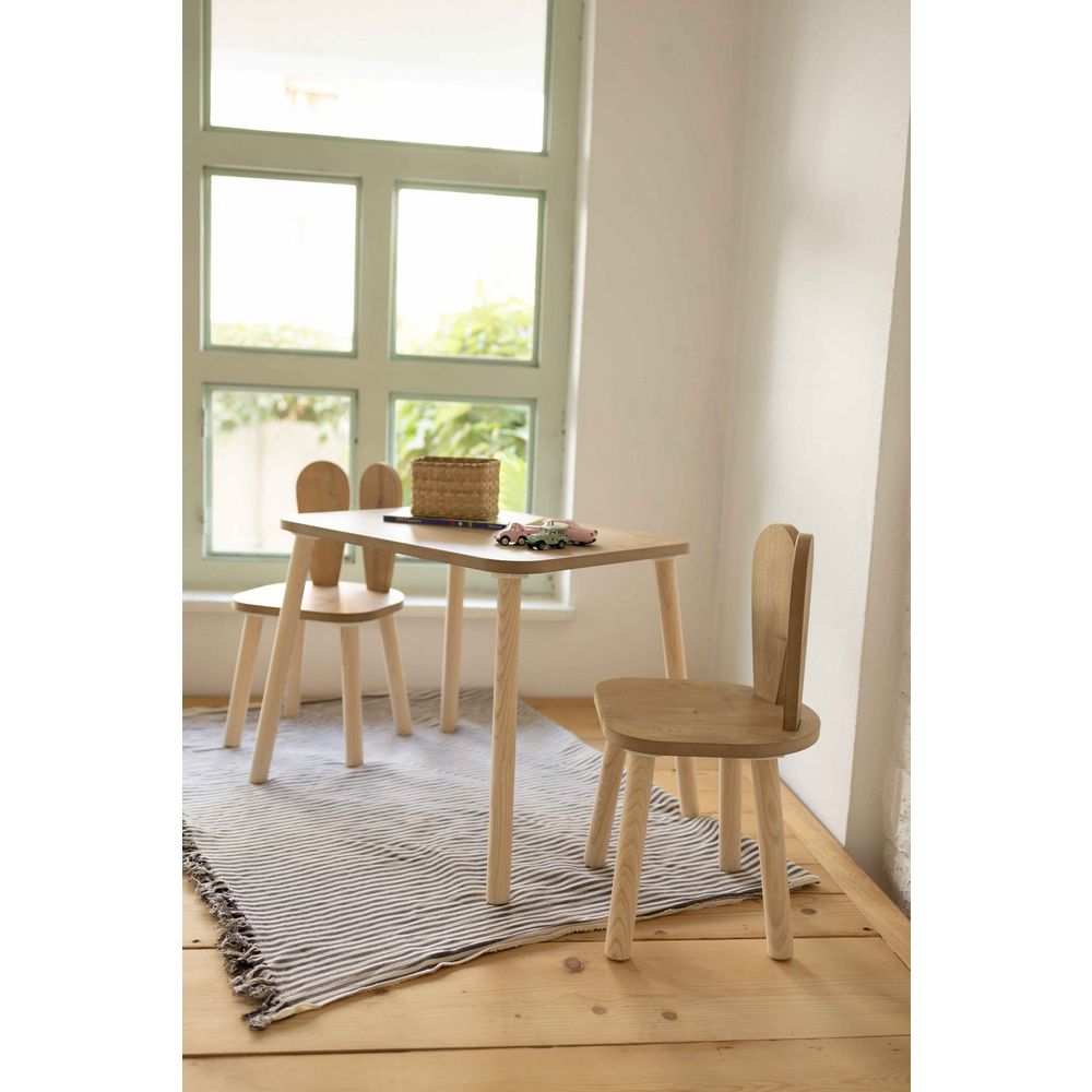 Bunny Set Stolica i Stolić - Smeđa slika 2