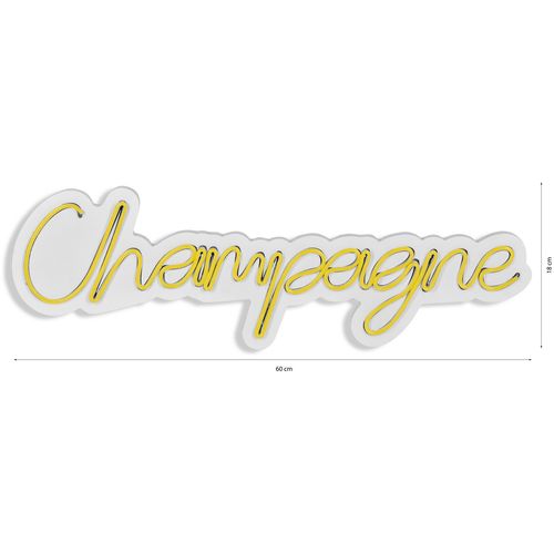 Wallity Ukrasna plastična LED rasvjeta, Champagne - Yellow slika 8