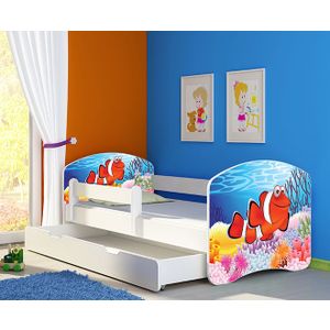 ACMA Dječiji krevet Acma II sa ladicom White - 160x80cm - Dezen 28