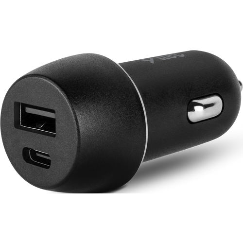 Ttec Autopunjač SmartCharger Duo PD In-Car Charger  USB-C+USB-A 32W Black slika 1