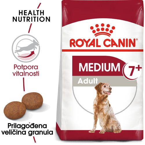 ROYAL CANIN SHN Medium Adult 7+, potpuna hrana za starije pse srednje velikih pasmina starijih od 7 godina, 4 kg slika 5