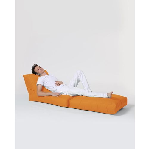 Atelier Del Sofa Siesta Sofa Bed Pouf - Narandžasti Vrt Bean Bag slika 5