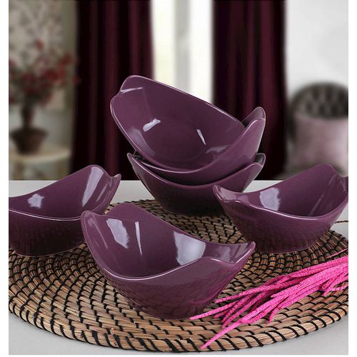 Hermia Concept Set zdjelica (6 komada), Purple Sera Snack - Sauce Bowl 16 Cm 6 Pieces slika 1