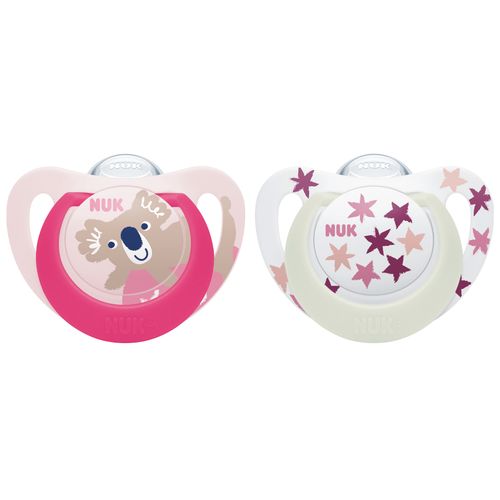 NUK duda varalica - silikon Star Day &amp; Night 6-18 m, 2/1 10736727 slika 3