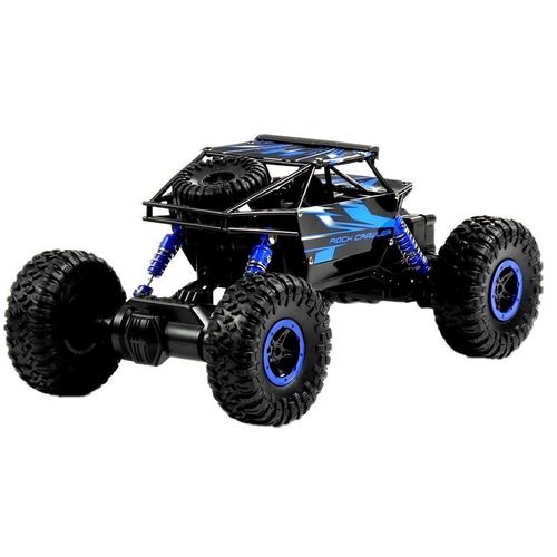 Buggy na daljinsko upravljanje R/C Monster Jeep 1:18 - plavi slika 4