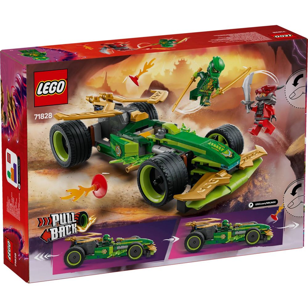 LEGO 71828 Lloydov trkaći auto na povlačenje slika 10