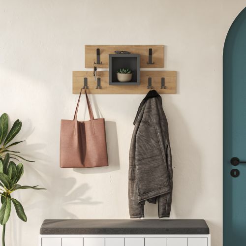 Lumina Hanger - Oak, Anthracite AnthraciteOak Coat Hanger slika 1