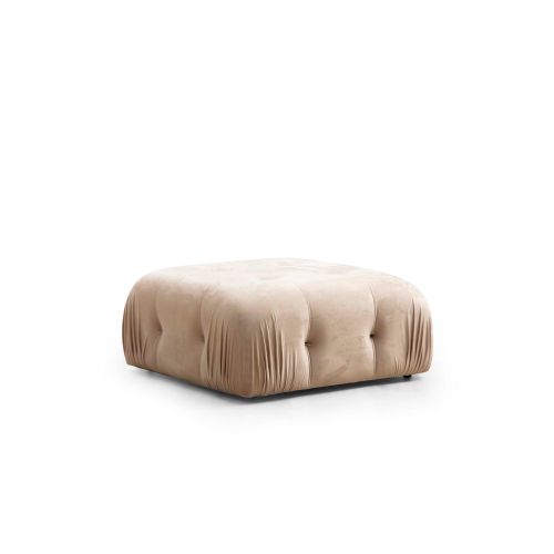 Atelier Del Sofa Tabure, Krem, Bubble Pouffe - Cream slika 1