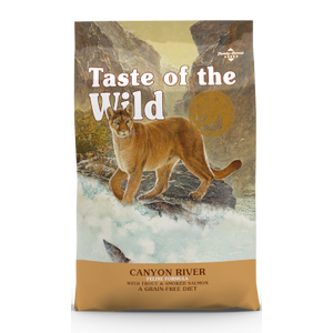 TASTE OF THE WILD Canyon River, s pastrvom i dimljenim lososom, 6,6 kg