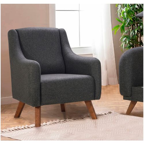 Hera - Anthracite Anthracite Wing Chair slika 1