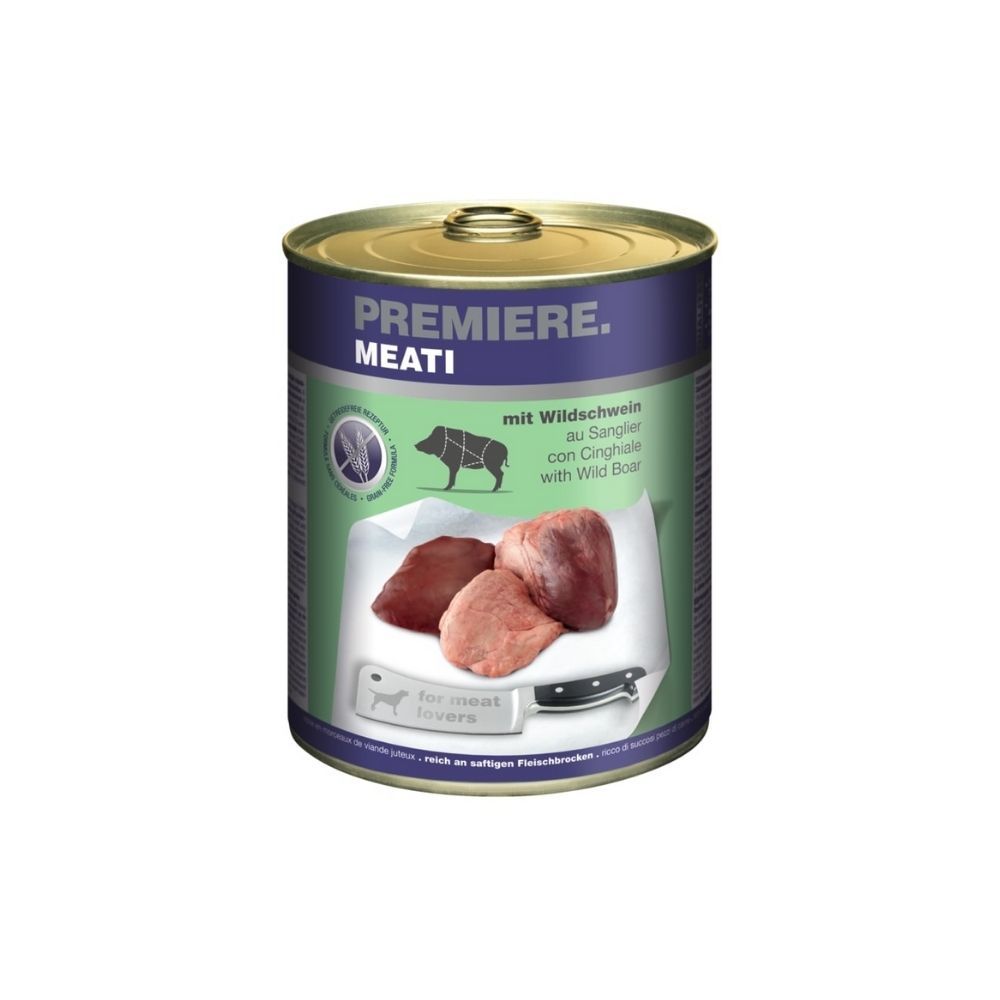 Premiere Meati divlja svinja, konzerva 800g slika 1