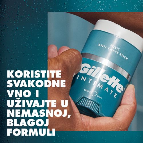 Gillette Intimate Pubic Anti-chafe Stick balzam protiv iritacije od trenja 48 g slika 5