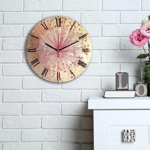 3030MS-081 Multicolor Decorative MDF Clock slika 1