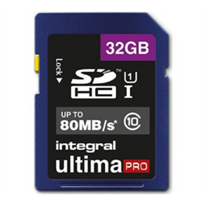 INTEGRAL 32GB SDHC UltimaPro CLASS10 80MB UHS-I U1 memorijska kartica