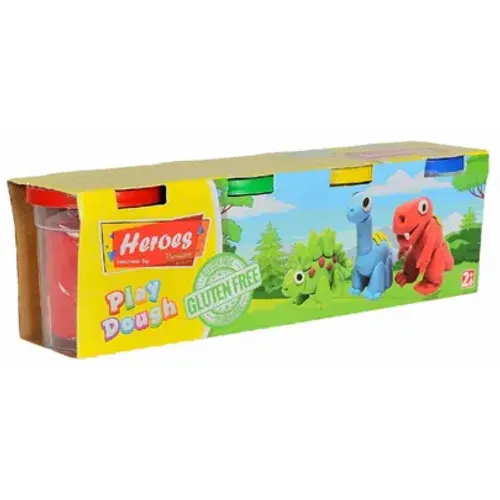 HEROES PLASTELIN - 4PK slika 1