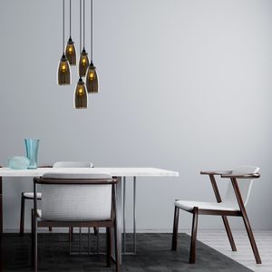 Smoked - 042 Fume Chandelier